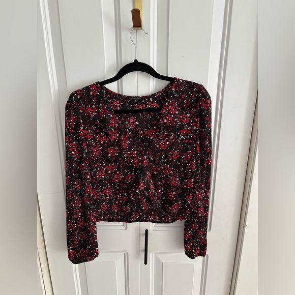 Dynamite Floral Blouse - Picture 2 of 6